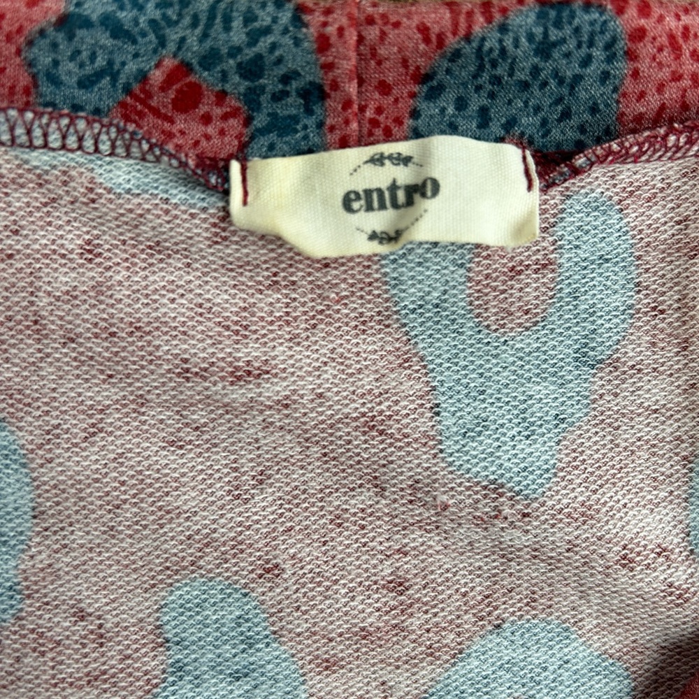 Ento Red Leopard Cardigan - Picture 2 of 2